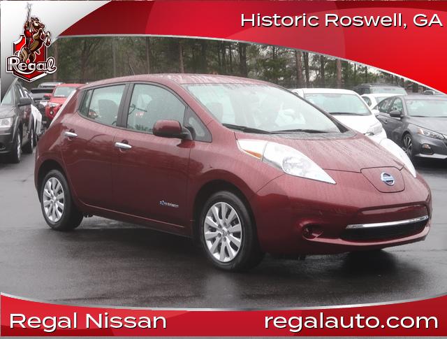 Pre Owned 2017 Nissan Leaf S S Hatchback In Roswell Hc306026